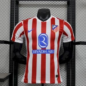 Atletico Madrid Jersey Home 25 26 Season PLAYER VERSION