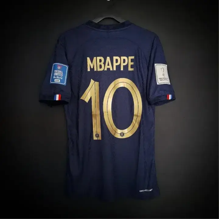 [IMPORTED PLAYER VERSION] FRANCE 2022 WORLD CUP FINAL EDITION HOME KIT MBAPPE 10