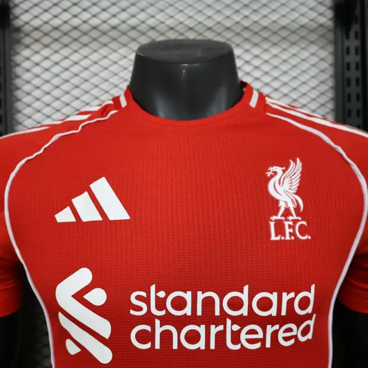 Buy Liverpool Home Player 25-26 Jersey