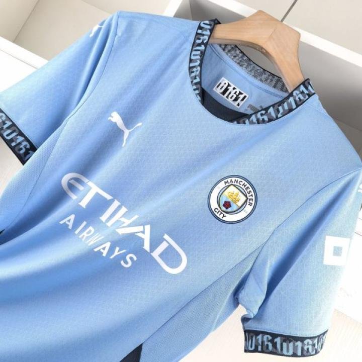 Manchester City Home 24/25 Player Version – Authentic Jersey