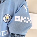Manchester City Home 24/25 Player Version – Authentic Jersey